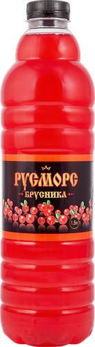 Морс Русморс Брусника 1.5 л