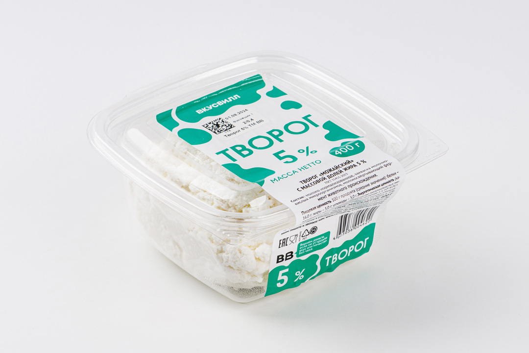 

Творог 5% Вкусвилл
