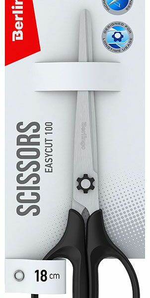 Ножницы Berlingo Easycut 100, 18 см