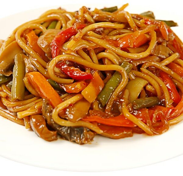 Спагетти по-Восточному с овощами ЛЕНТА FRESH СП вес 