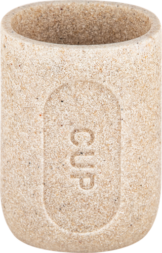 

Стакан для зубных щеток Homeclub Natura полирезина