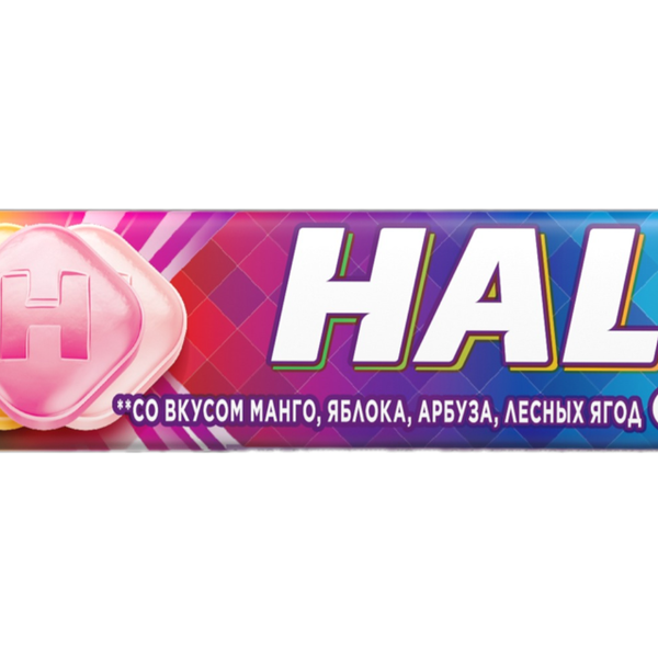 Карамель леденцовая Halls Colors, ассорти, 25 г