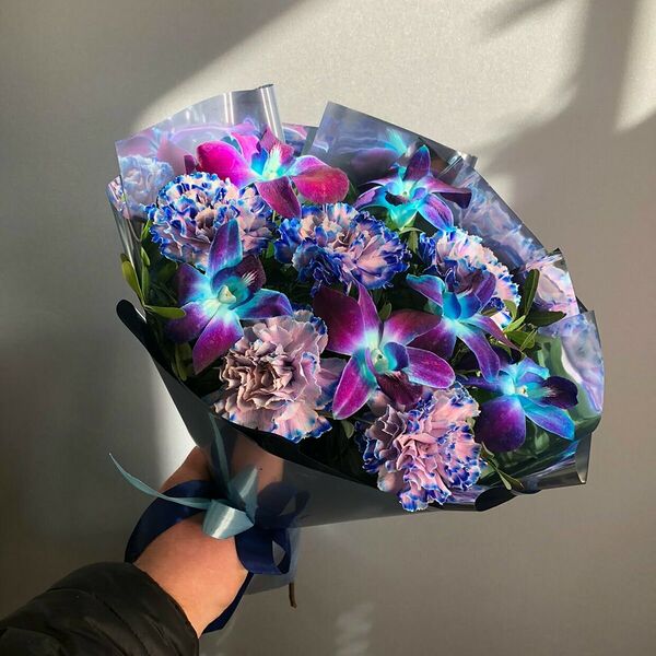 Букет с космическими цветами