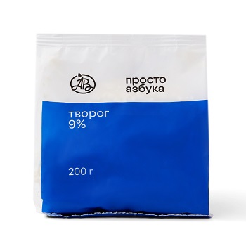 

Творог «Просто Азбука» 9%, 200 г