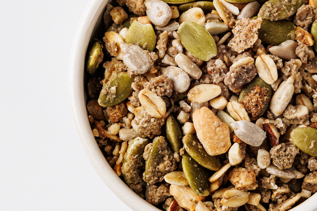 

Мюсли запеченные "Ореховый микс" протеиновые без глютена