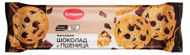 

Печенье сдобное Слодыч Пшеница и шоколад 145 г