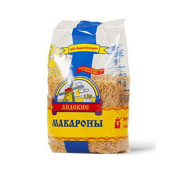 Макаронные изделия Лидские Вермишель Любительская грВ 1с 0,75кг