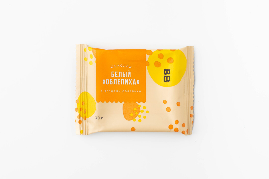 

Шоколад белый Вкусвилл Облепиха, 30 г