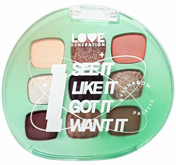 Палетка теней для век Love Generation I see it, I like it, I want it, I got it 01 7,2г