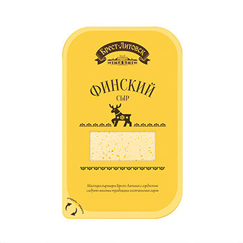 Сыр Брест-Литовск Финский полутвердый 45%