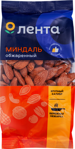 

Миндаль Лента жареный, 150 г