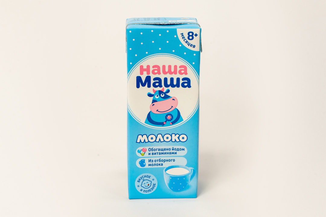 

Молоко детское Наша Маша с 8 месяцев 3.2 % 200 мл