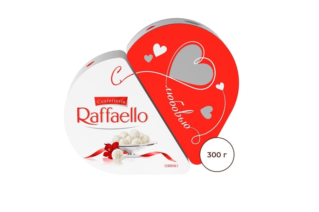 

Конфеты Raffaello с цельным миндальным орехом в кокосовой обсыпке 300г