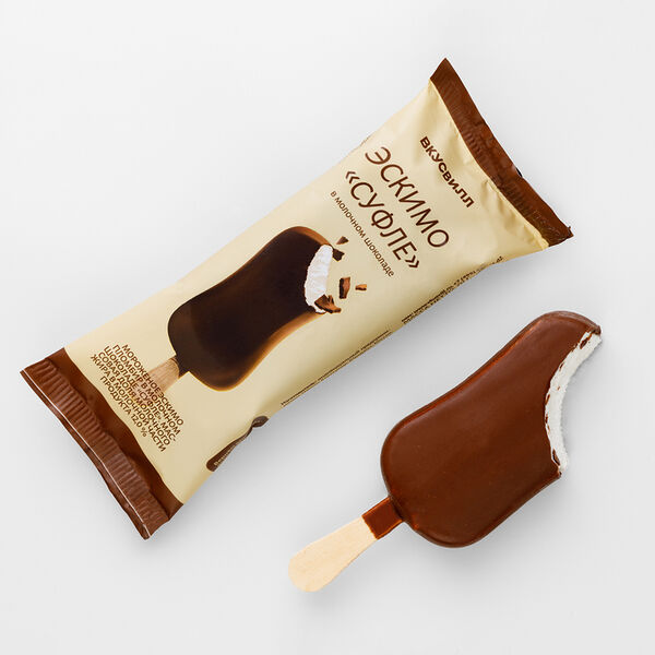 Эскимо Суфле в молочном шоколаде Продукт замороженный 