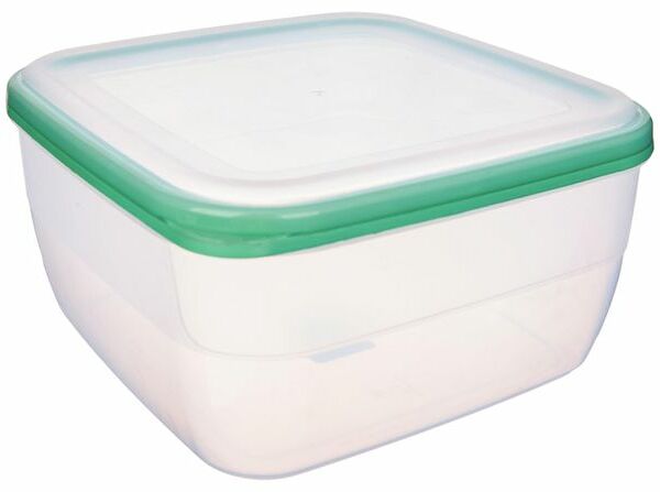 Контейнер для СВЧ Премиум квадратный 3,0 л Арт. с 568 ТМ Полимербыт 