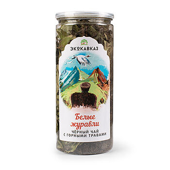 Чайный напиток Экокавказ Белые Журавли на основе чёрного чая
