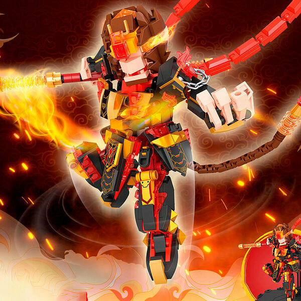 Конструктор LOZ 2183_MK Конструктор Робот-обезьяна