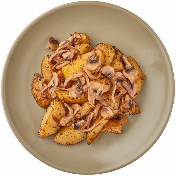 Картофель жареный по-домашнему с грибами Шеф Перекрёсток, 250г