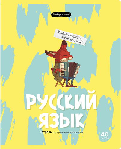 

Тетрадь BG Правда жизни русский язык, 40 листов