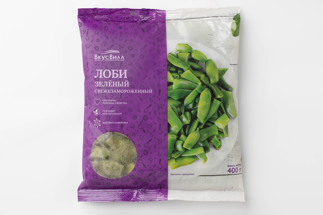 

Лоби зеленый, свежезамороженный(Продукт замороженный)
