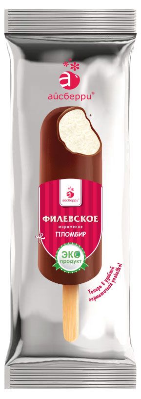 

Мороженое Филевское эскимо пломбир ванильный в шоколадной глазури