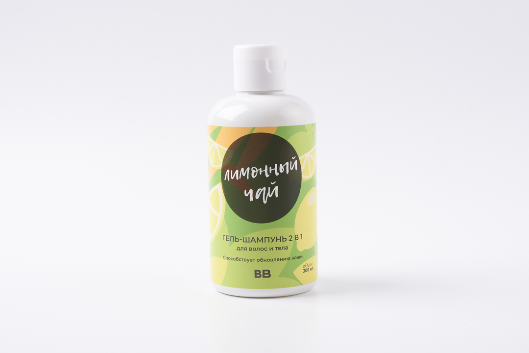 

Гель-шампунь для волос и тела ВкусВилл 2в1 Лимонный чай 300 мл
