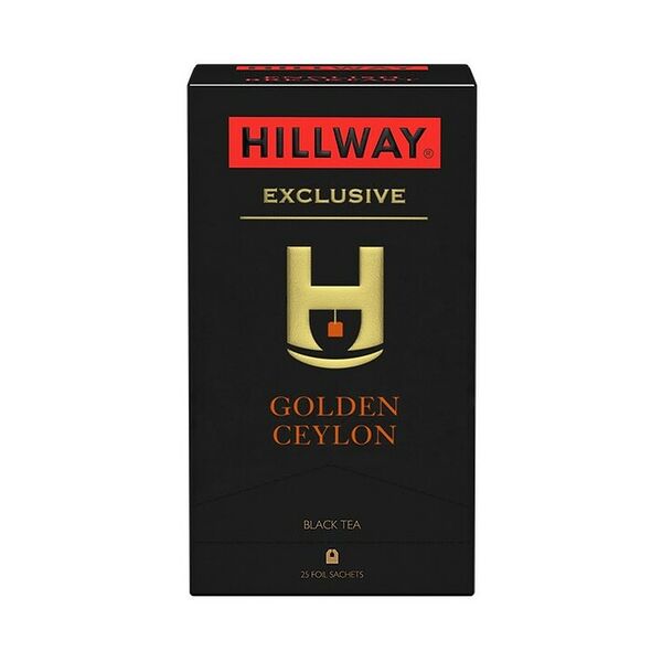 Чай черный Hillway Exclusive Golden ceylon в пакетиках