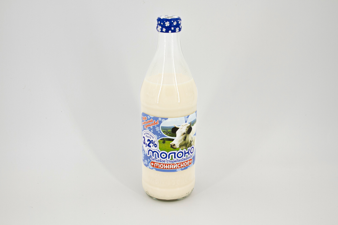 

Молоко стерилизованное Можайское 3.2% 450 мл