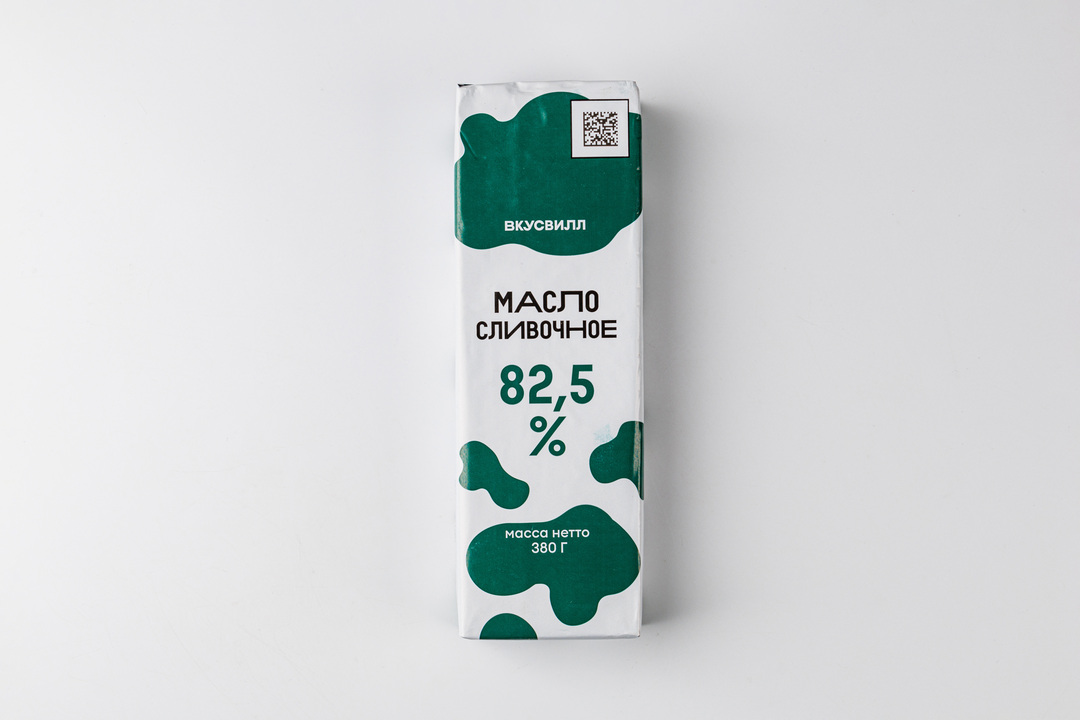 

Масло сливочное 82,5%