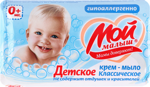 

Мыло детское Мой малыш Классическое 100 г