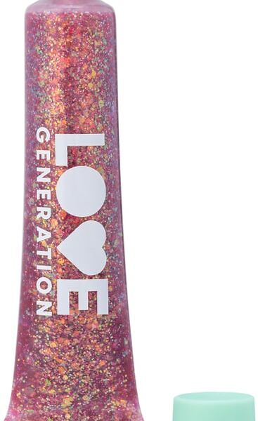 Глиттер-гель для лица Love Generation We love glitter Фиолетово-коричневый Тон 04 15мл