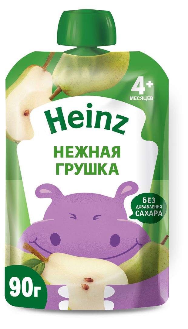 

Пюре фруктовое Heinz Нежная грушка с 4 месяцев 90 г