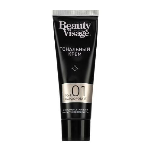 Тональный крем для лица Beauty Visage 01 Фарфоровый 30 мл