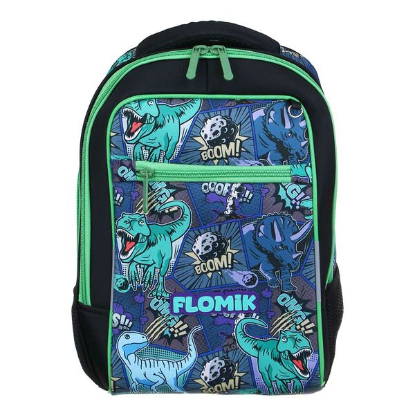 Древний мир рюкзак школьный жесткий 39х30х15см, 2 отд., 3 карм., эрг.спинка, ручка, нашив