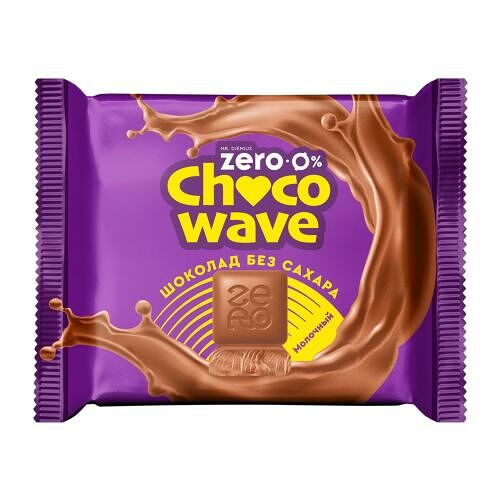 Шоколад молочный Mr.Djemius Zero Chocowave без сахара 60 г