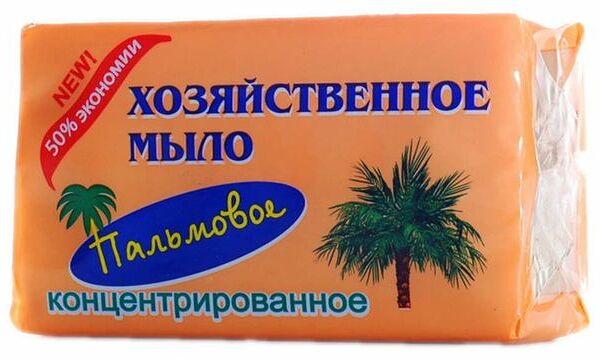 Мыло хозяйственное концентрированное Аист Пальмовое