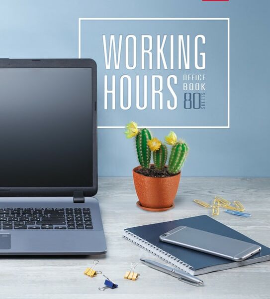 Бизнес-блокнот Hatber Время Управлять в клеточку 80л А5