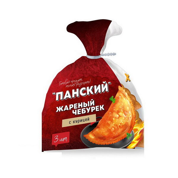 Чебуреки жар Панские XXL с курицей зам 450г