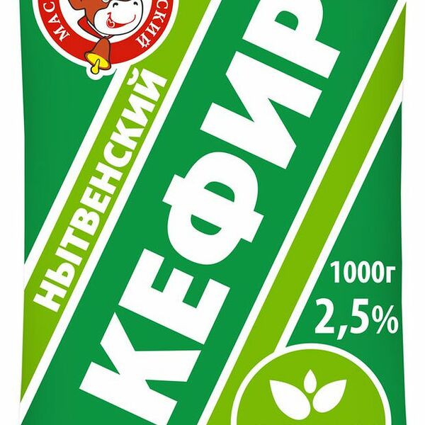 Кефир Маслозавод Нытвенский 2.5% 1000 г