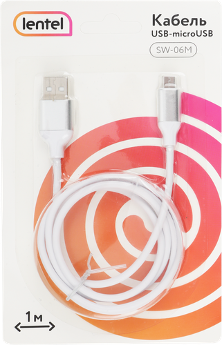 

Кабель LENTEL SW-06M Usb - micro Usb, 1м