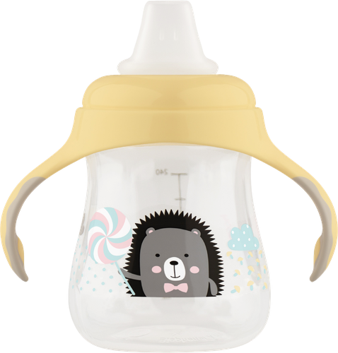 

Поильник-непроливайка LUBBY Малыши и Малышки 250мл со сменным носиком, с 6 месяцев