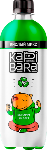 

Напиток безалкогольный Kapibara Кислый Микс сильногазированный 500 мл