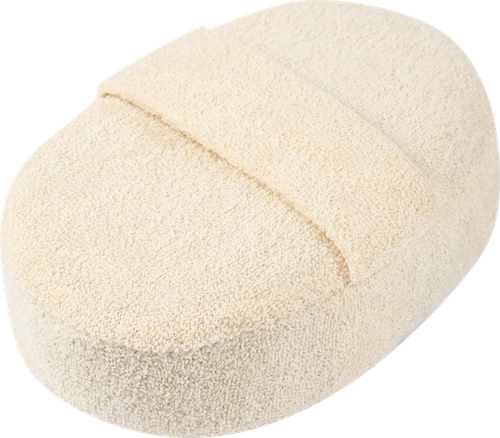 

Мочалка HOMECLUB Объемный овал, лен