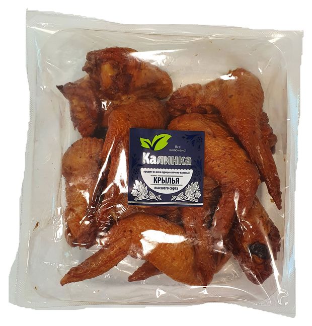 

Крылья цыпленка-бройлера варено-копченое Калинка вес