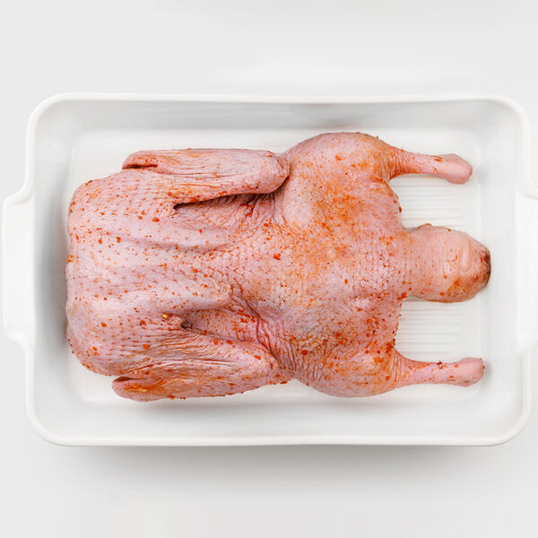 Утенок в ягодном соусе