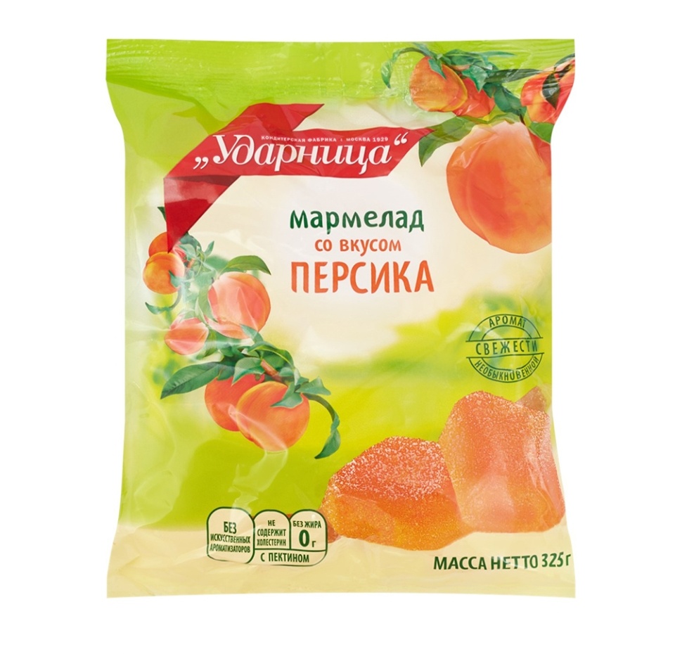 

Мармелад Ударница персиковый 325 г
