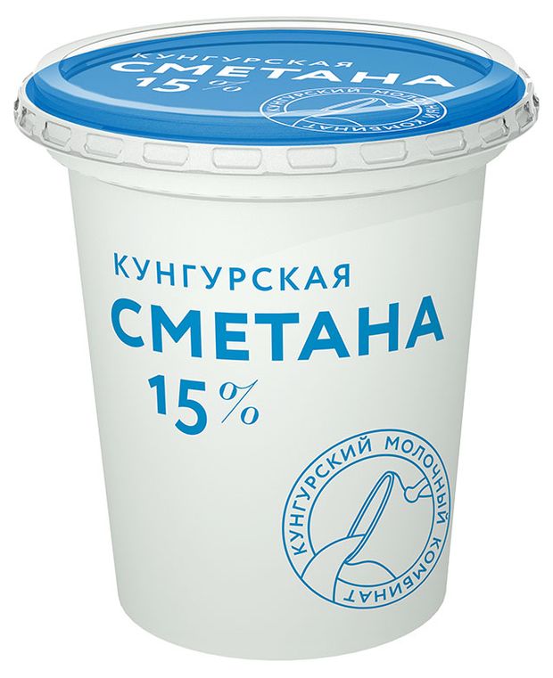 

Сметана Кунгурский молочный комбинат 15% 300 г