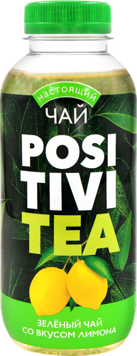 

Напиток Positivitea Зеленый чай со вкусом лимона негазированный 400 мл