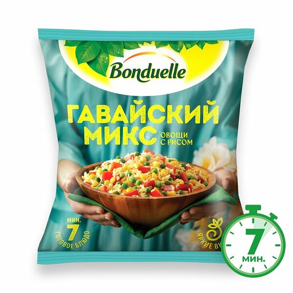 Гавайская смесь Bonduelle, замороженная, 400 г