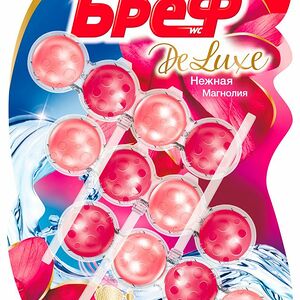 Туалетный блок Bref Deluxe нежная магнолия, 3 шт.